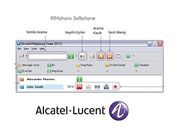 Alcatel-Lucent PIMphony Softphone