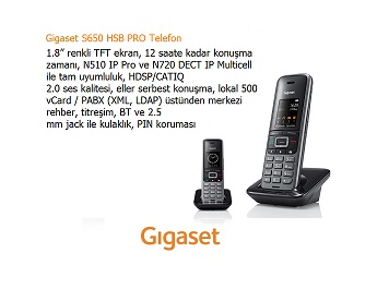 Gigaset S650 HSB PRO Telefon