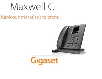 Gigaset Maxwell C Masaüstü Dect Telefon